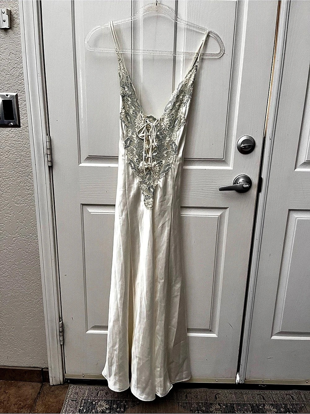 NWT Vintage Victoria's Secret Floral Lace Nightgown Dress | Size XS